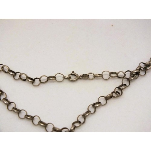 362 - BOXED SILVER NECKLACE