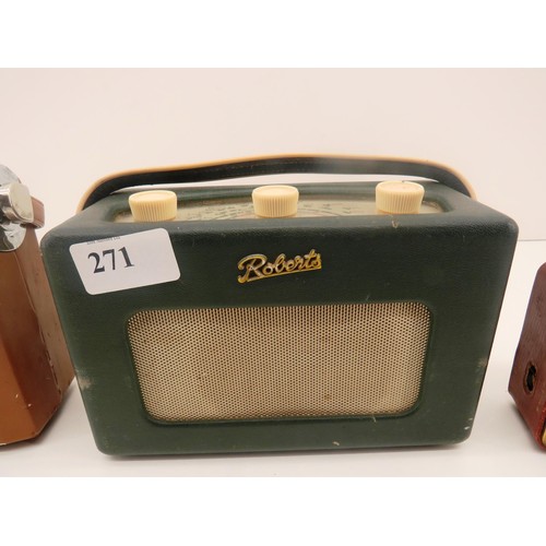 271 - 3 x VINTAGE RADIOS