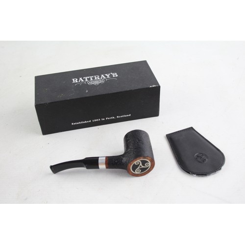 415 - Boxed RATTRAY'S: Gambler Sandblasted 110 9mm Filter 13cm