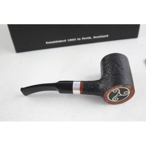 415 - Boxed RATTRAY'S: Gambler Sandblasted 110 9mm Filter 13cm