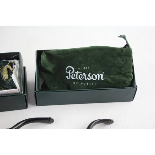 439 - 2 x Vintage PETERSON'S Estate SMOKING PIPES Inc System Standard 302, 307