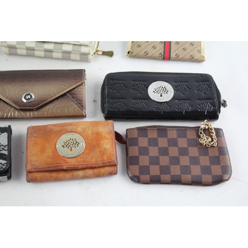 447 - 10 x Assorted Ladies Fashion PURSES Inc Leather, Wallet, Pouch