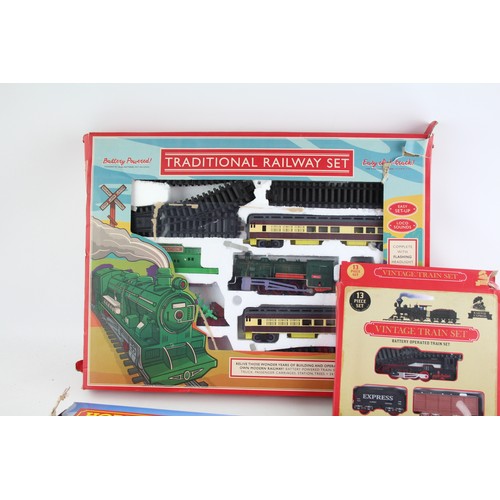 483 - Three Vintage Boxed Train Sets includes Hornby