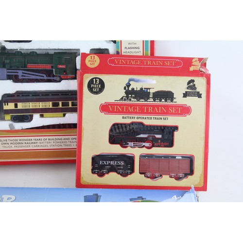 483 - Three Vintage Boxed Train Sets includes Hornby