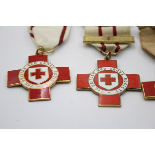 509 - 5 x British Red Cross / Order of St John Medals Inc State Registered Nurse, Etc