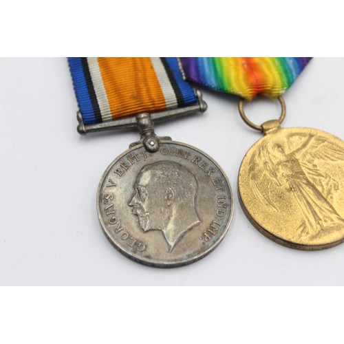 513 - WW1 Medal Pair & Original Ribbons Named 137304 Pte A. McGregor, RAMC