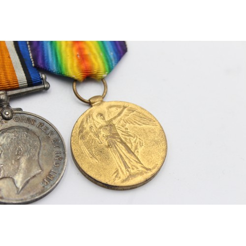 513 - WW1 Medal Pair & Original Ribbons Named 137304 Pte A. McGregor, RAMC