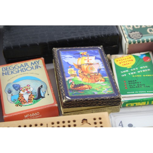 515 - 20 x Assorted PLAYING CARDS & Card Games of Various Designs & Sizes