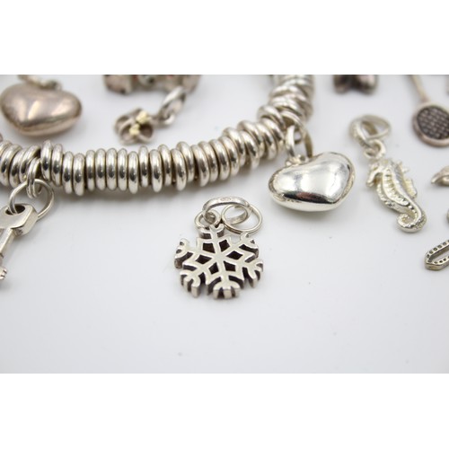 578 - 14 X .925 Links Of London Jewellery Including Charms And Bracelet