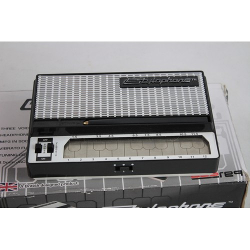 610 - Boxed Dubreq Stylophone Pocket Synthesizer & Minature Toy Grand Piano