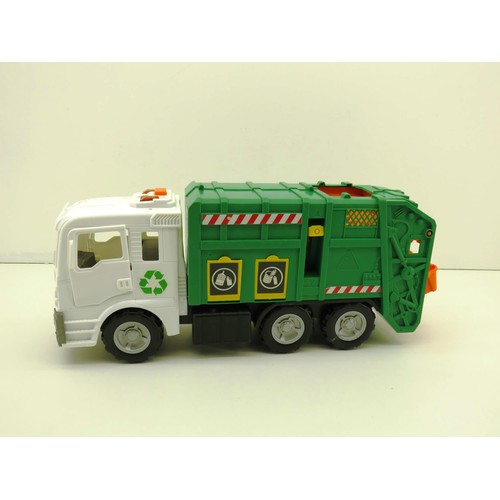 23 - BIG GREEN RUBBISH TRUCK - WORKING ORDER