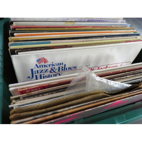 41 - 4 x BOXES LP'S AND SINGLES EASY LISTENING, JAZZ COUNTRY COMPILATIONS CLASSICAL AND MARCONI RECORD PL... 