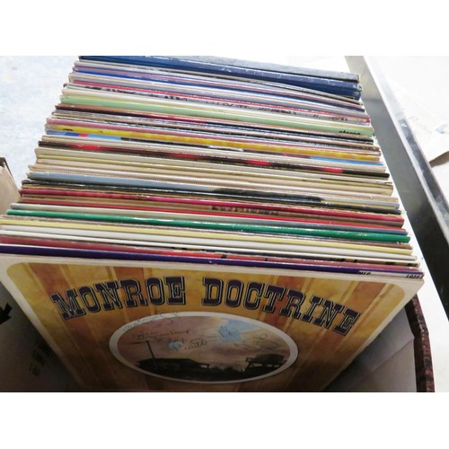 41 - 4 x BOXES LP'S AND SINGLES EASY LISTENING, JAZZ COUNTRY COMPILATIONS CLASSICAL AND MARCONI RECORD PL... 