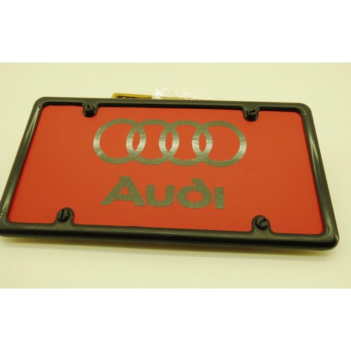 43 - 10 x AUDI RS KEYRINGS  & NUMBER PLATE