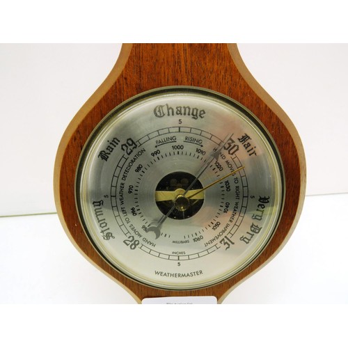 140 - WEATHERMASTER WALL MOUNTED BAROMETER