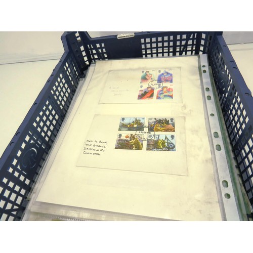 160 - TRAY OF 1ST DAY COVERS