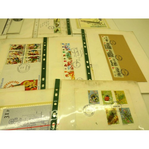 160 - TRAY OF 1ST DAY COVERS