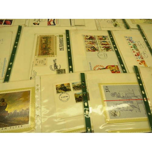 160 - TRAY OF 1ST DAY COVERS