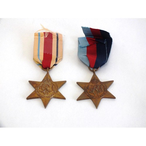 233 - AFRICA STAR AND 1939-45 STAR