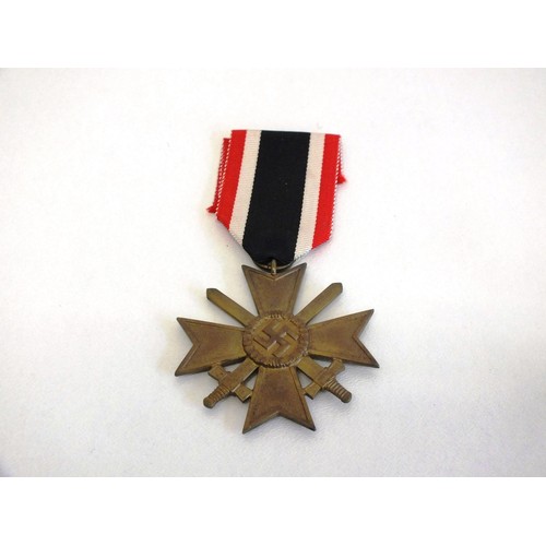 178 - GERMAN WAR MERIT CROSS 2ND CLASS MEDAL WITH SWORDS