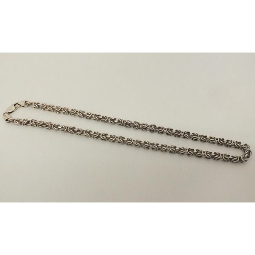 59 - SILVER NECKLACE 47g