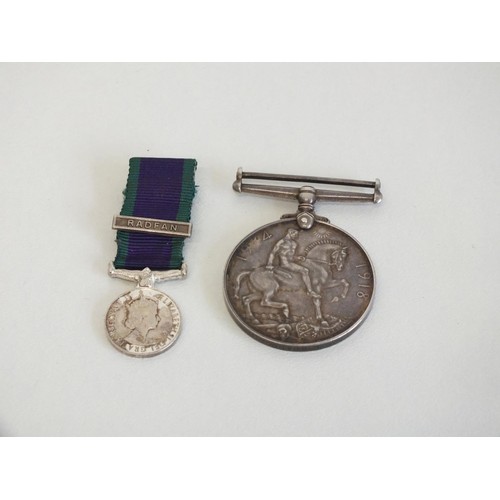 325 - FIRST WORLD WAR MEDAL- WOMENS - MOD ISABELLE BRADDON- SERVED IN 1918-1919 FRANCE WITH MINIATURE CAMP... 