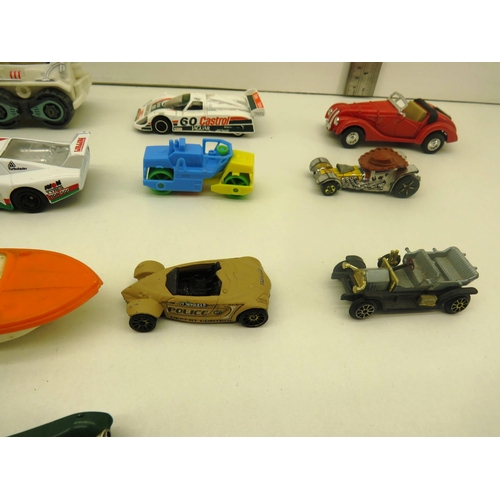 5 - COLLECTION OF RACING CARS AND CLASSIC CARS AND NOVELTIES, CORGI AND MATCHBOX SPECIALS