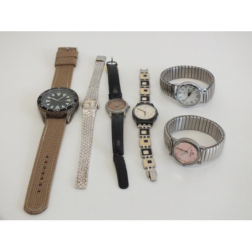 315 - SIX ASSORTED LADIES and GENTS WATCHES