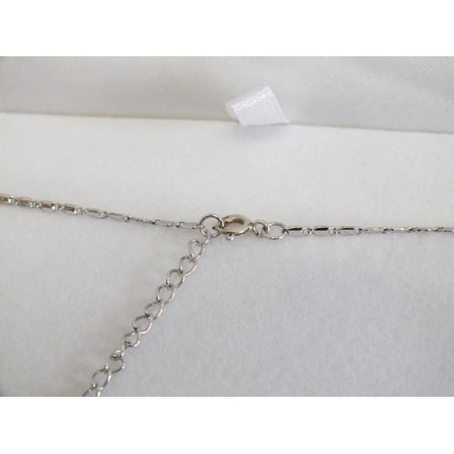 338 - 925 SILVER NECKLACE - BOXED