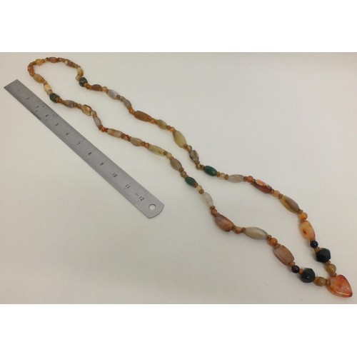 342 - AGATE NECKLACE