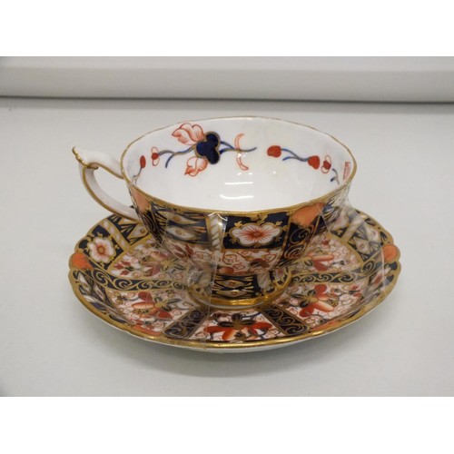 360 - CROWN DERBY IMARI CUP AND SAUCER