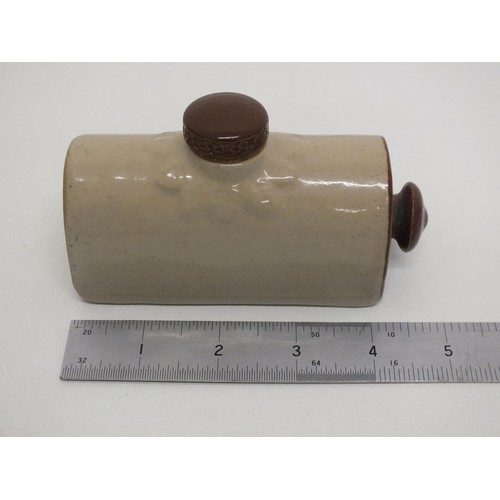 361 - MINIATURE STONEWARE WATER BOTTLE