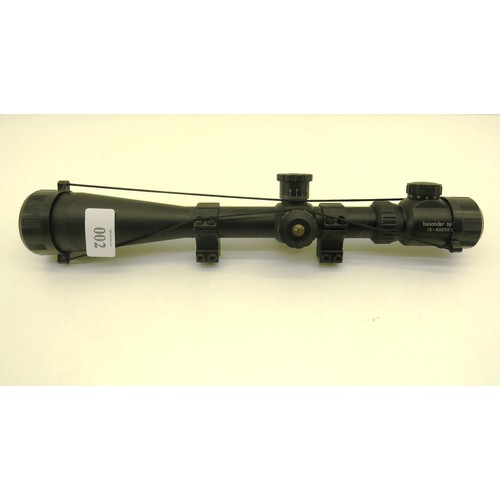 141 - BESONDER OPTISCH 10-40X50 SFE RIFLE SIGHT SCOPE