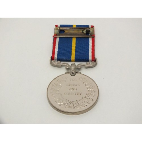 286 - BOXED NATIONAL SERVICE MEDAL