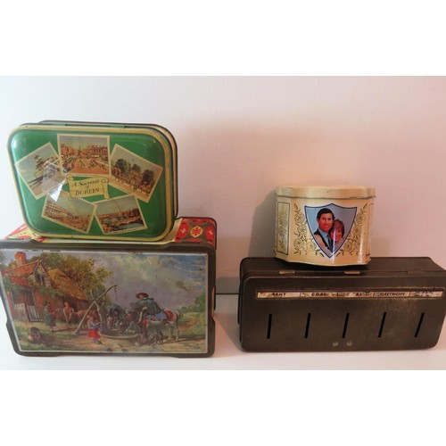 289 - COLLECTION OF APPROXIMATELY 28 x VINTAGE TINS