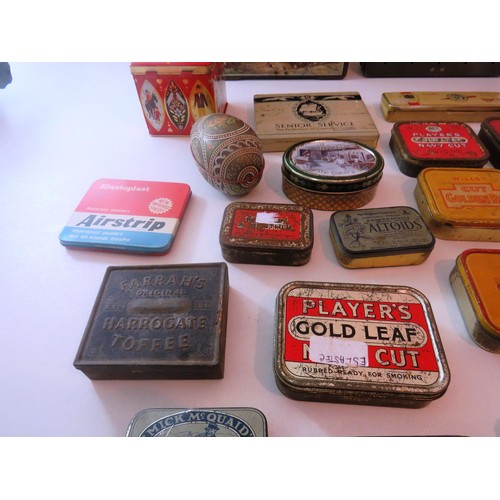 289 - COLLECTION OF APPROXIMATELY 28 x VINTAGE TINS