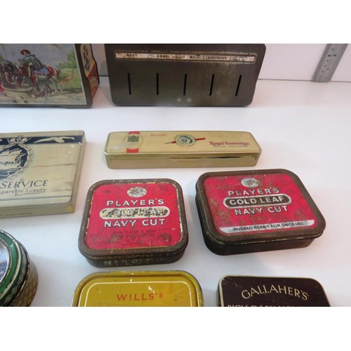 289 - COLLECTION OF APPROXIMATELY 28 x VINTAGE TINS