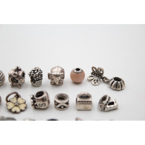 458 - 20 X .925 Assorted Pandora Charms (63g)