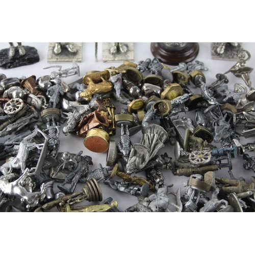 575 - Job Lot Of Assorted METAL FIGURES Inc Military, Cavalry Etc