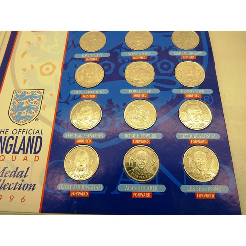 50 - OSSETT FOOTBALL, RUGBY TROPHIES AND BOOKS WITH COLLECTABLE COINS