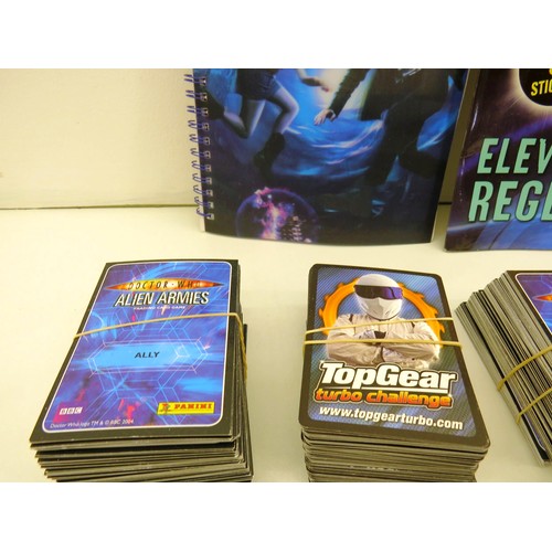 52 - HUNDREDS OF TRADING COLLECTORS CARDS INCLUDES DR WHO, BATMAN, STAR WARS, TOP GEAR ETC