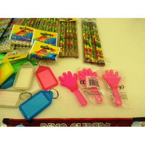 103 - MIXED PENCILS KEY TAGS, RUBBERS, GLIDERS