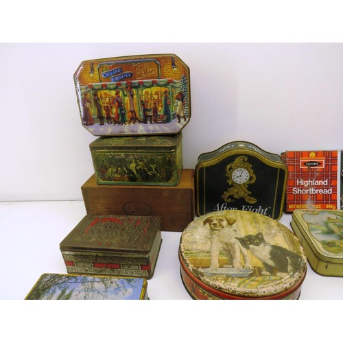 126 - COLLECTION OF VINTAGE TINS