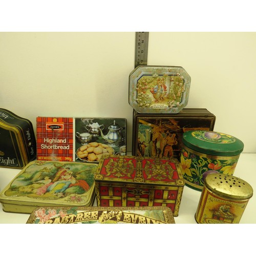 126 - COLLECTION OF VINTAGE TINS