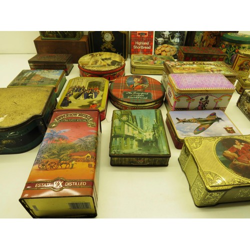 126 - COLLECTION OF VINTAGE TINS