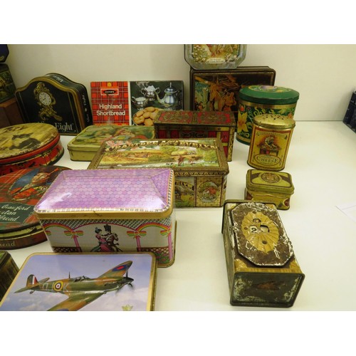 126 - COLLECTION OF VINTAGE TINS