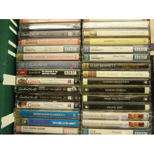 129 - COLLECTION OF CASSETTE AUDIO BOOKS