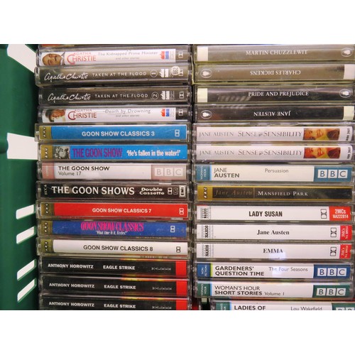 129 - COLLECTION OF CASSETTE AUDIO BOOKS