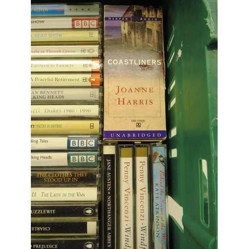 129 - COLLECTION OF CASSETTE AUDIO BOOKS