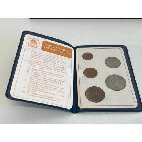 177 - THE HISTORICAL DECIMAL COINS COLLECTION TO INLCLUDE UK 2021 BU DECIMALISATION 50p AND UK 1971 DECIMA... 